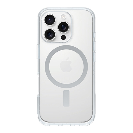 Cover OtterBox Symmetry Clear per iPhone 16 Pro compatibile MagSafe - Trasparente