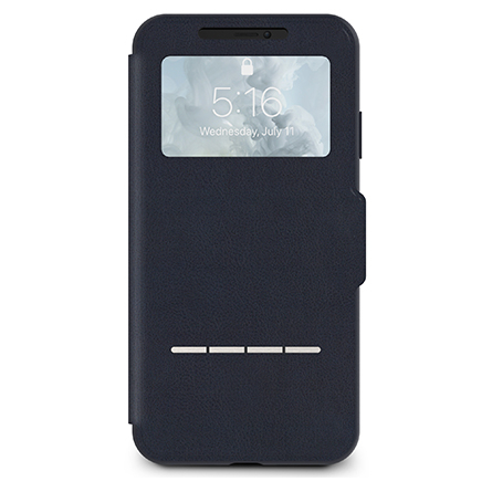 Custodia SenseCover di Moshi per iPhone XS Max blu notte