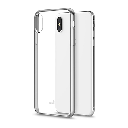 Cover per iPhone XS Max Moshi Vitros - Argento