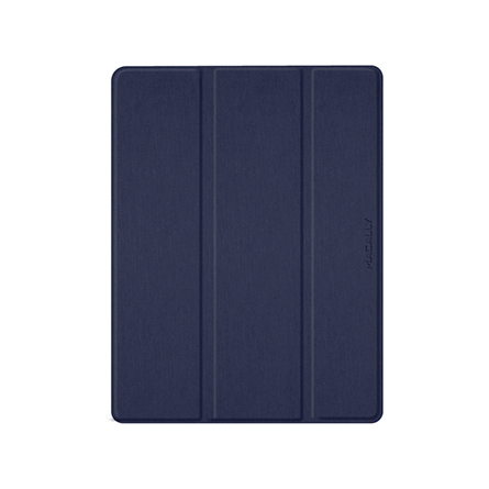 Custodia protettiva con supporto BSTANDPRO3L per iPad Pro 12.9" 2018 di Macally blu