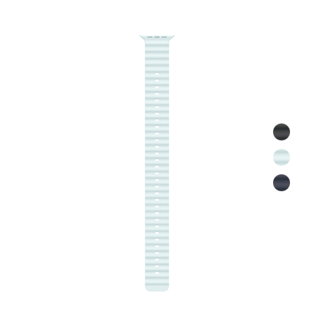 Estensione per cinturino Apple Ocean per Apple Watch Ultra 49mm in titanio naturale