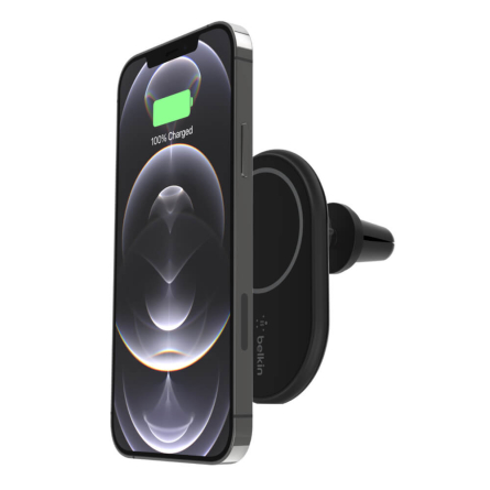 Caricabatteria da auto wireless magnetico da 10W per iPhone con MagSafe