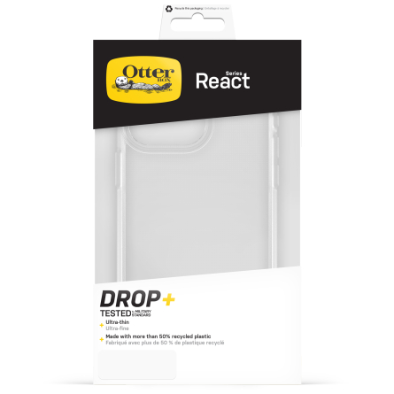 Custodia OtterBox React per iPhone 15 Pro Max - Trasparente