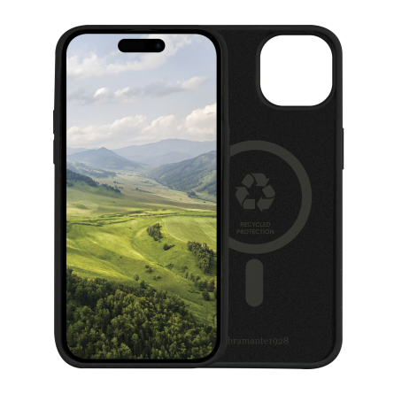 Custodia Monaco MagSafe per iPhone 15 Plus - Nero