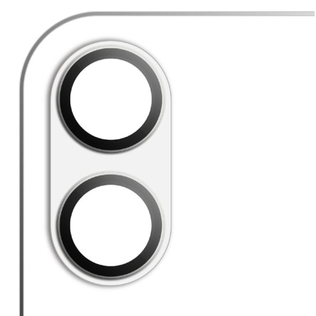 Oblò Protezione in vetro per le fotocamere dell'iPhone 16/16 Plus