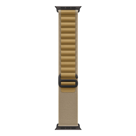 Cinturino Apple Alpine Loop per Apple Watch Ultra 49mm in titanio nero - Medium - Sahara