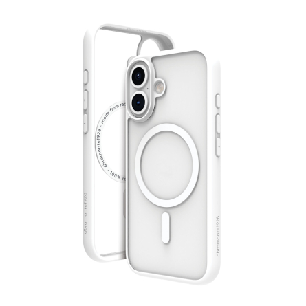 Custodia Grenen MagSafe per iPhone 16 Plus - Bianco