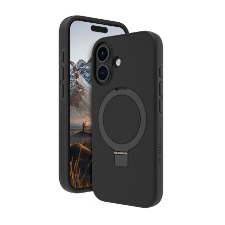Custodia Iceland Ultra MagSafe con anello per iPhone 16 Plus