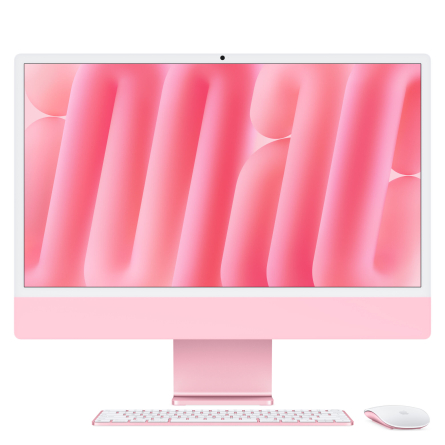 iMac Retina 4,5K 24" Chip Apple M4 / CPU 10‑core / GPU 10‑core / 24GB / SSD 512GB - Rosa