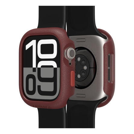 Bumper Antiurto per Apple Watch Series 10 46mm - Rosso mattone