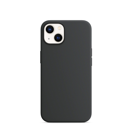 Tunit − Cover in silicone per iPhone 14 compatibile MagSafe nero