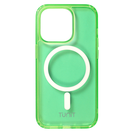 Cover Color Crystal compatibile MagSafe per iPhone 14 Pro Max verde