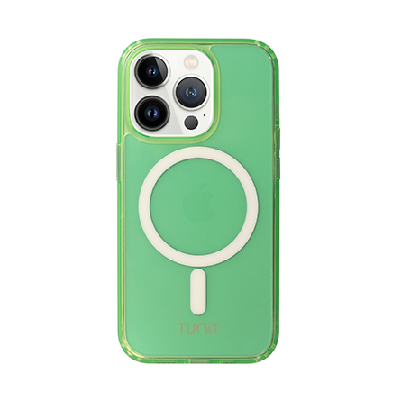 Custodia Tunit Color Crystal compatibile MagSafe per iPhone 14 Pro - Verde