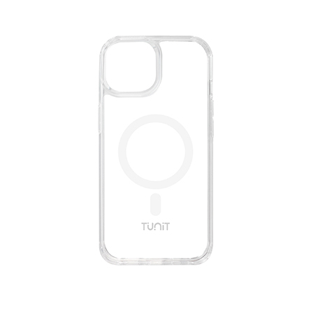 Custodia Tunit Clear Compatibile MagSafe per iPhone 15 - Trasparente