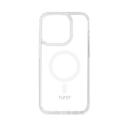 Custodia Tunit Clear Compatibile MagSafe per iPhone 15 Pro Max - Trasparente