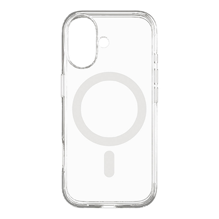 Cover per iPhone 16 Tunit Antishock compatibile con MagSafe - Trasparente