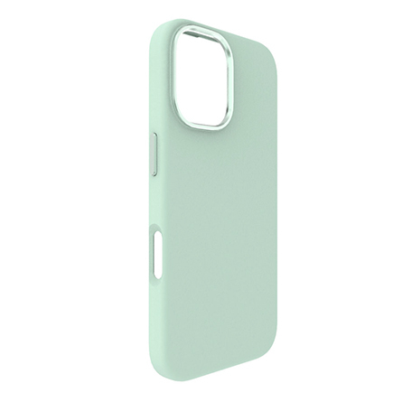 Cover per iPhone 16 Tunit Soft Touch compatibile con MagSafe - Menta