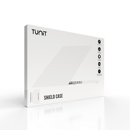 Custodia protettiva per MacBook Pro 14" M1/M2/M3 di Tunit - Trasparente