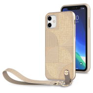 Custodia Altra di Moshi per iPhone 11 con cinturino staccabile Sahara